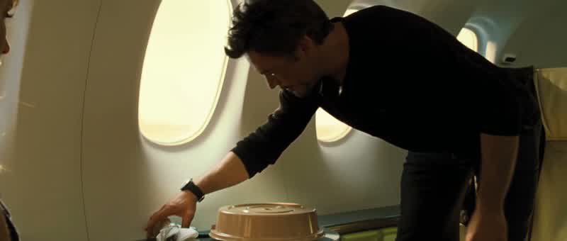 What is that This is your in flight mealDid you just make thatYeah Where do you think I've been for three hours