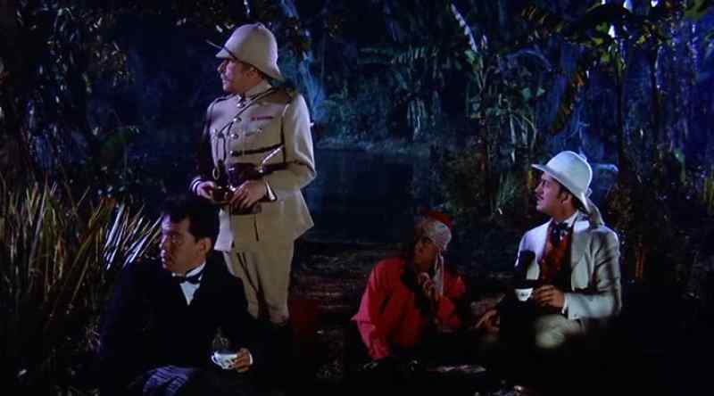 What the deuce are you doing? - Quiet, sir