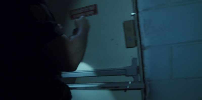 What the fuck? (Door thudding)