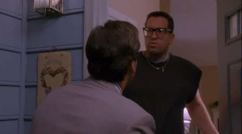 What the hell are ya doin' banging on my door