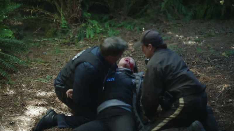 What the hell happened? Peggy, get an ambulance! Shit