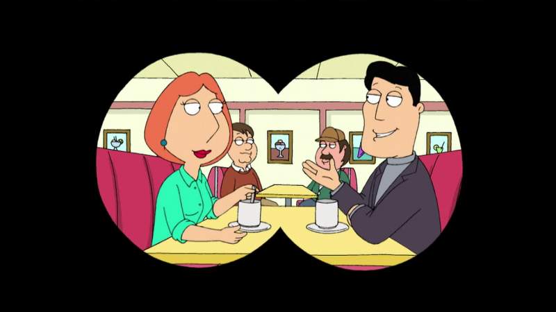 What the hell is Lois doing with another man