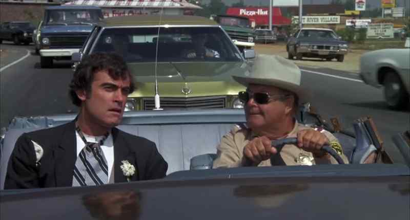 What the hell is this, a drive-in movie?