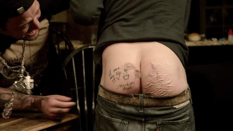 What the hell Your butt looks 80 years old