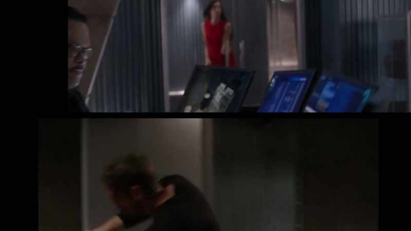 What the hell's he doing? He got out?