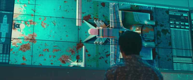 What is the police doing on the ship?
