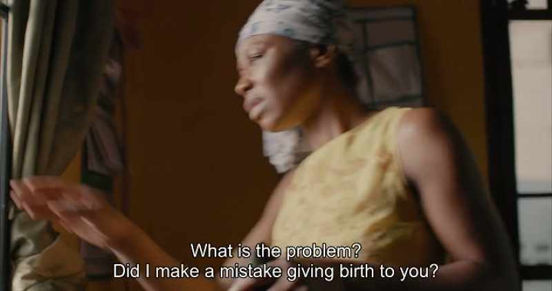 What is the problem? Did I make a mistake giving birth to you?