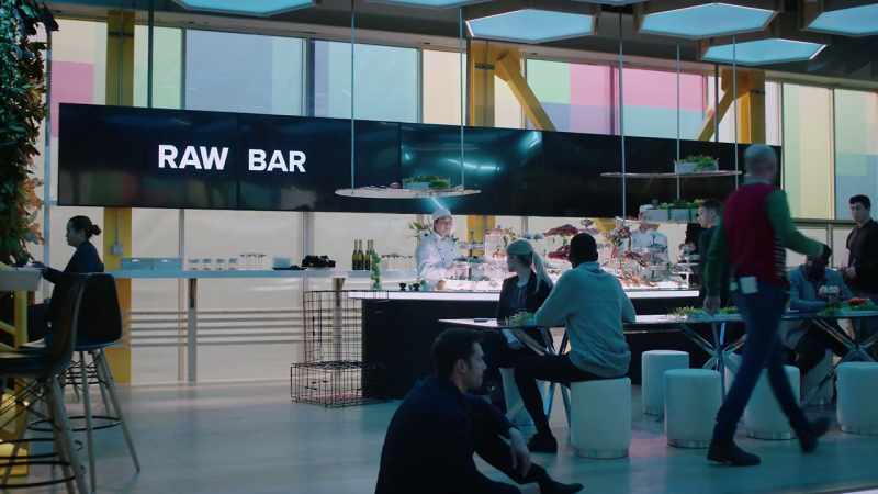 What? They get a giant seafood tower