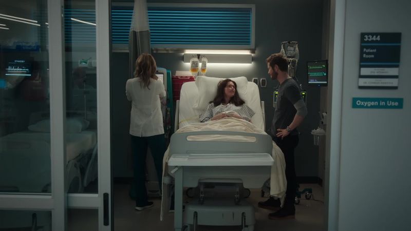 What is this, Bikram ICU? It's hot in here