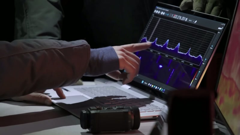 What is this? We've got this 3-peaked signal