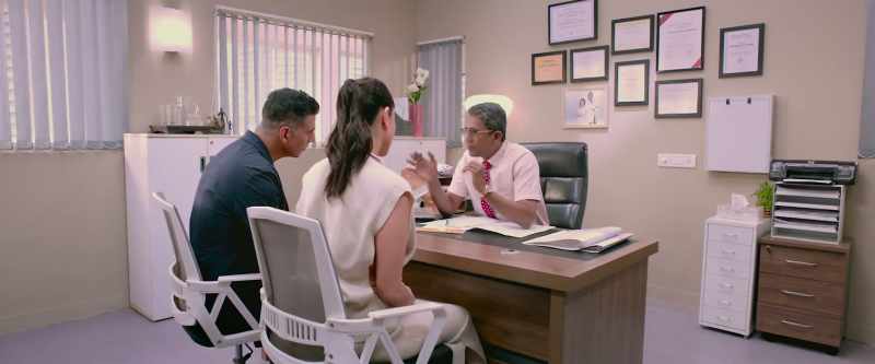 What we'll do is - we'll take Deepti's eggs and your swimmers