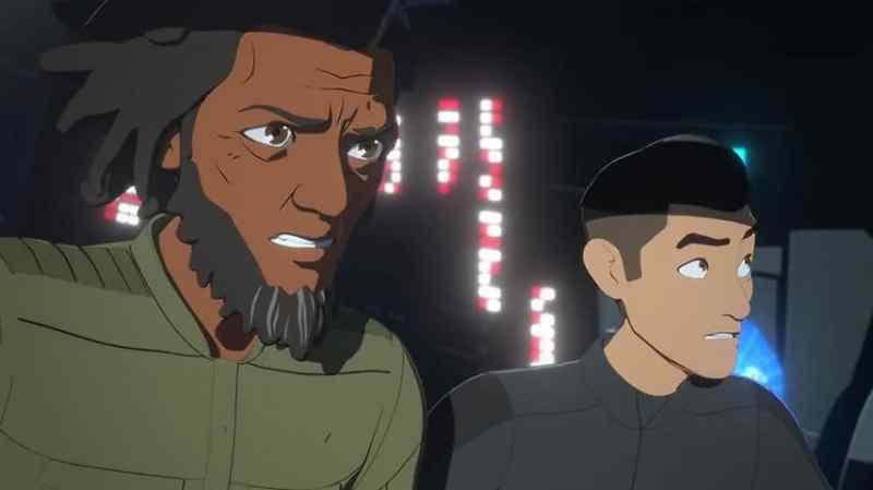 What? We're caught in a tractor beam