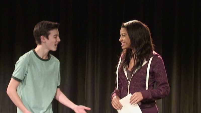 What? What are you laughing at, okay? -Save it for the show, Sam