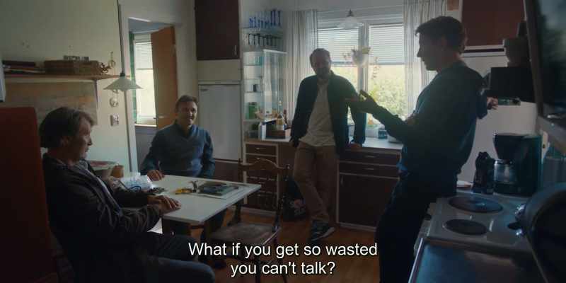What if you get so wasted you can't talk?