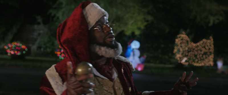 What you're about to witness is a sleigh being pulled