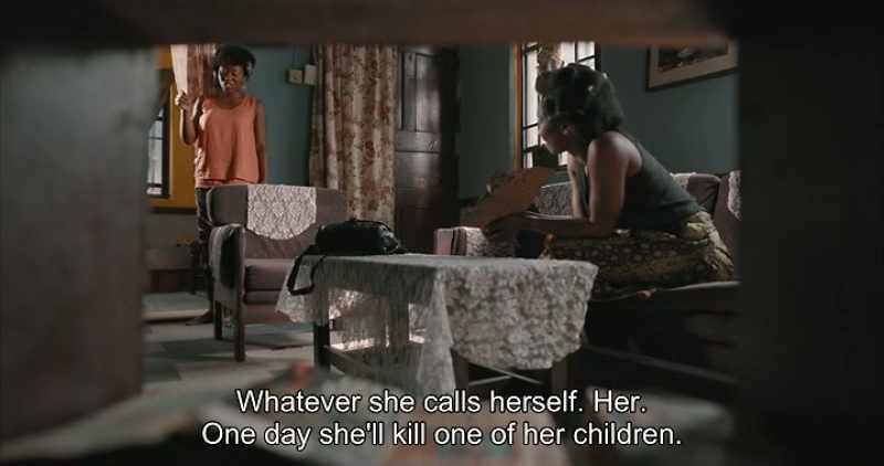 Whatever she calls herself. Her. One day she'll kill one of her children