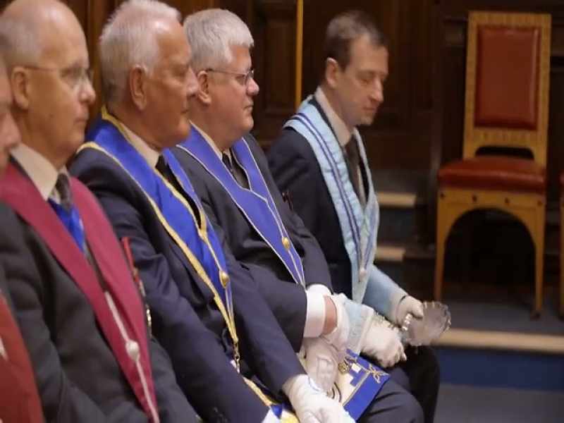 Whatever you feel disposed to give, you should deposit with the Junior Deacon