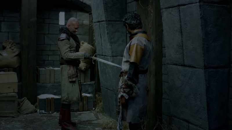 Whatever it was got stabbed at least twice