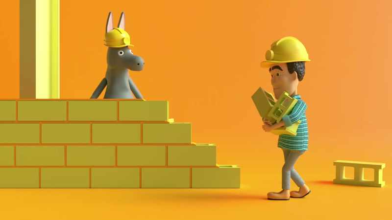 Whatever work donkeys were qualified to do