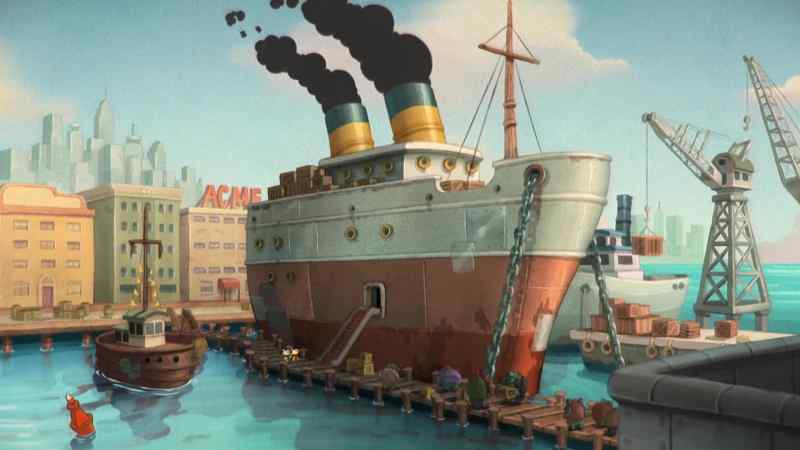 What're we doing at the dock? -Oh, you'll see