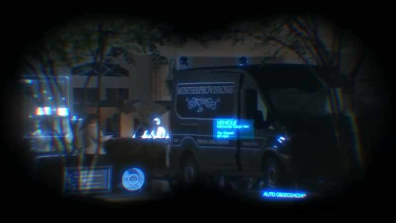 What's your approach? - HARRY: The catering van