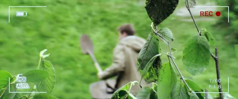 What's he doing? - He's probably gonna bury him