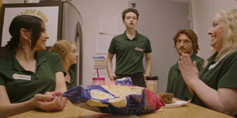 What's going on here? Jake's making a commercial and
