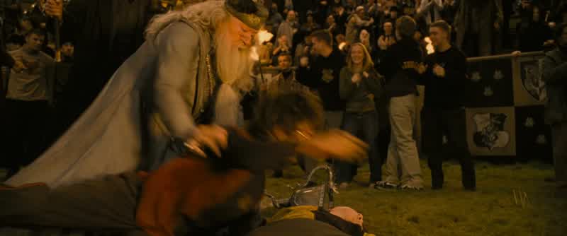 For God's sake Dumbledore what's happenedHe's back He's backVoldemort's backCedric he asked me to bring his body backI couldn't leave him not thereIt's all right Harry It's all rightHe's home You both