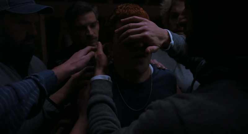 What's inside you, boy... - [breathes shakily, groans]