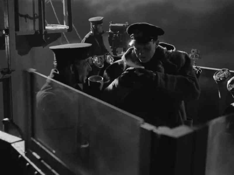 What's it like below tonight? - Warm enough, sir