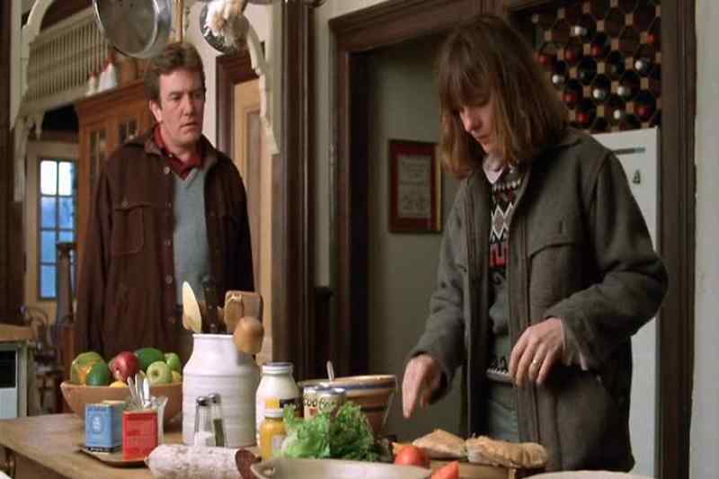 What's that? - Frank's lunch. He loves Syrian bread