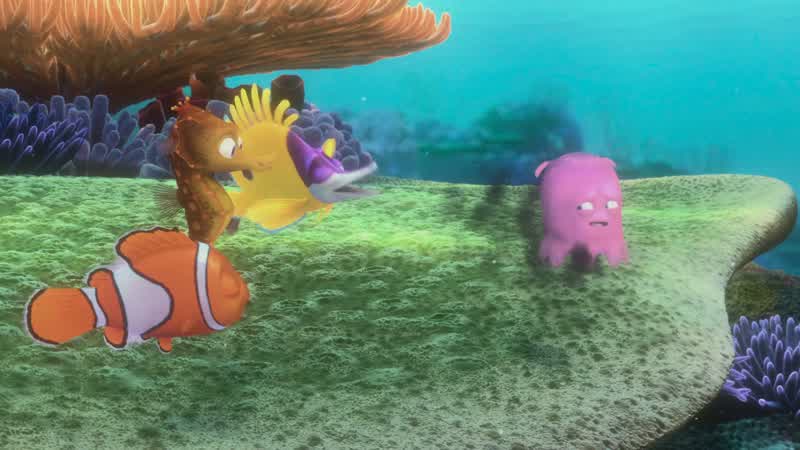What's thatI know what that is Sandy Plankton saw oneHe said it was called a buttWhoa WowThat's a pretty big buttOh look at me I'm going to touch the butt