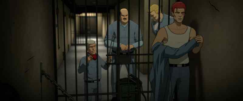What's the matter, Rorschach? Too warm in there?
