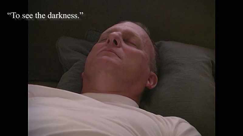 What's the value in seeing the darkness