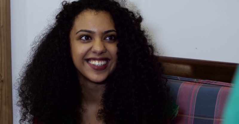What's with the creepy laugh?