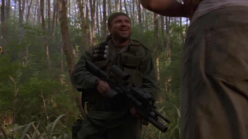 What's with the guy from Evil Dead?