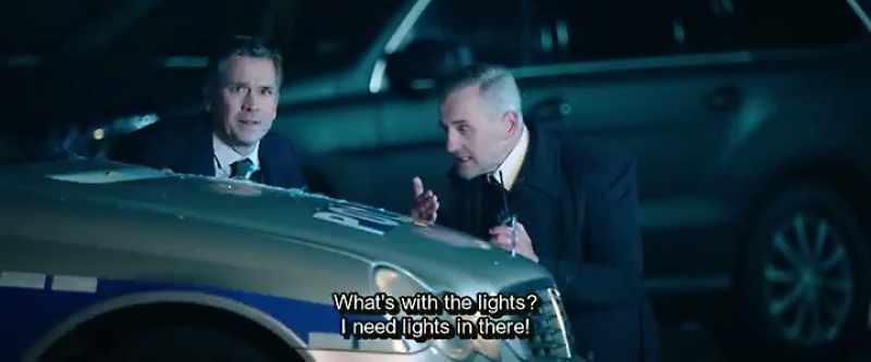 What's with the lights? I need lights in there!