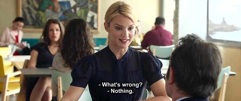 What's wrong? - Nothing