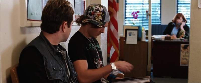 What's this you're wearingThis is cool This is hip I have a picture of Kevin Federline wearing the same thingI don't know who that is What are you wearingI told you like a dad I amYou look like Clay