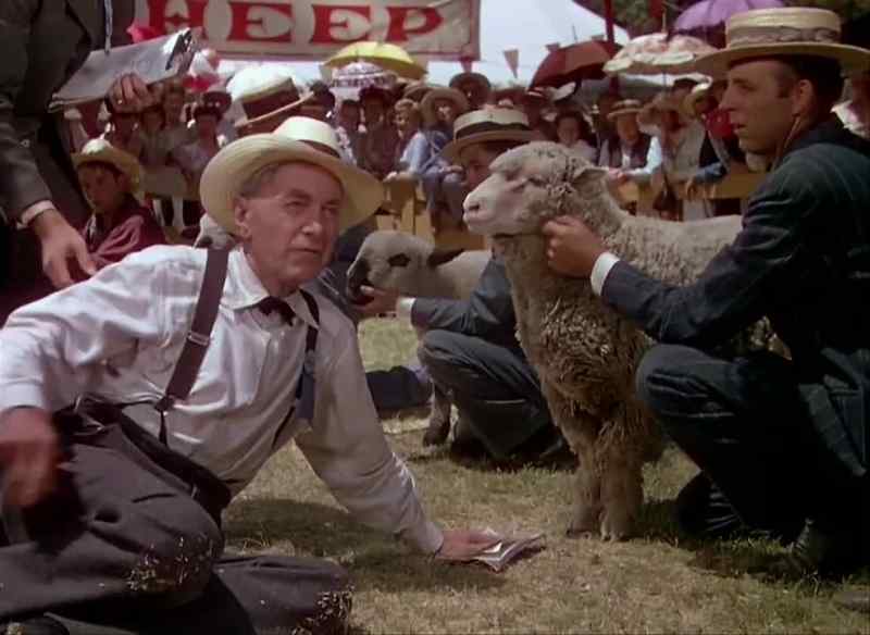 What've you been feedin' him, son? - Oatmeal mash, sir