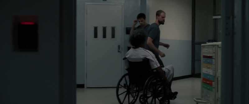 Wheel him back in before the doctor sees