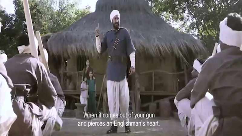 When a British officer came here to investigate this