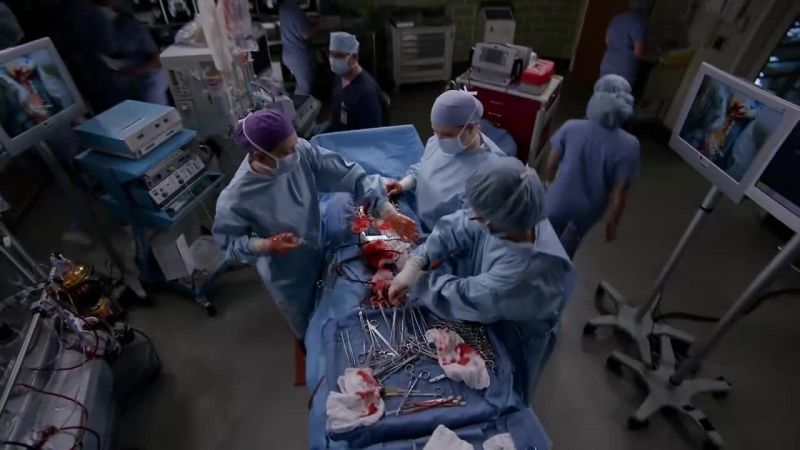 When a patient is dying on the table