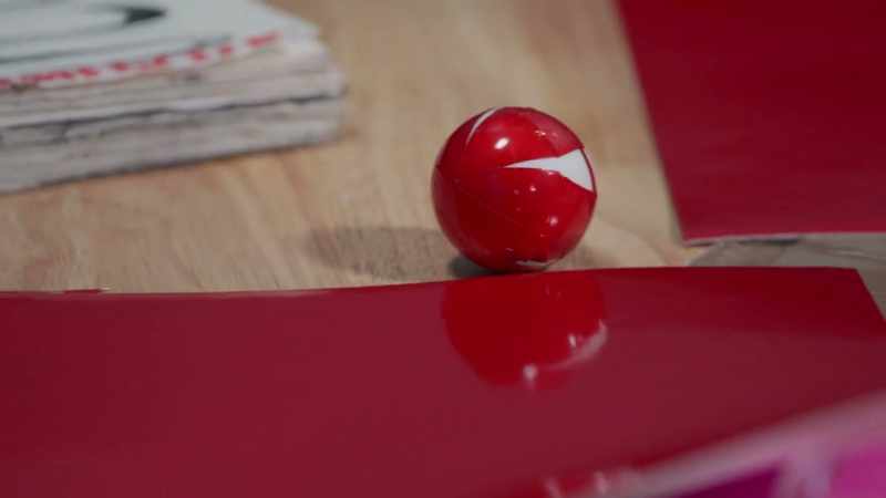 When you are applying a vinyl to a curved surface