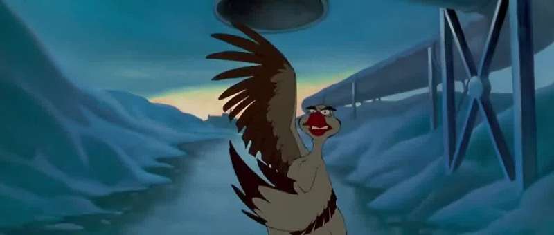 When you are big frozen stiff statue named Balto