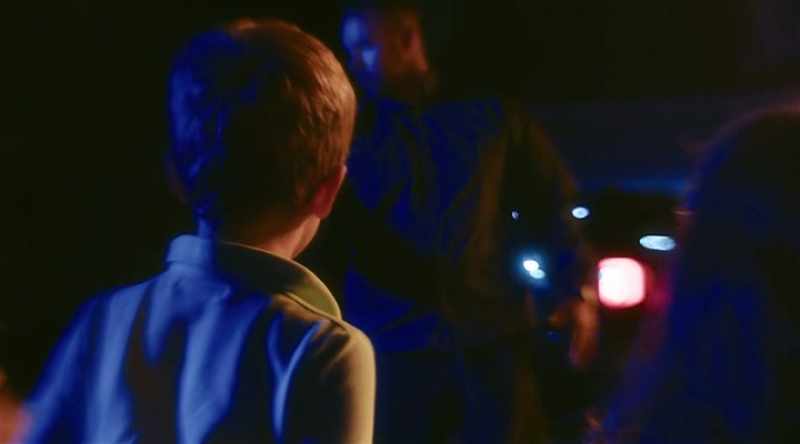 When he arrived at the scene