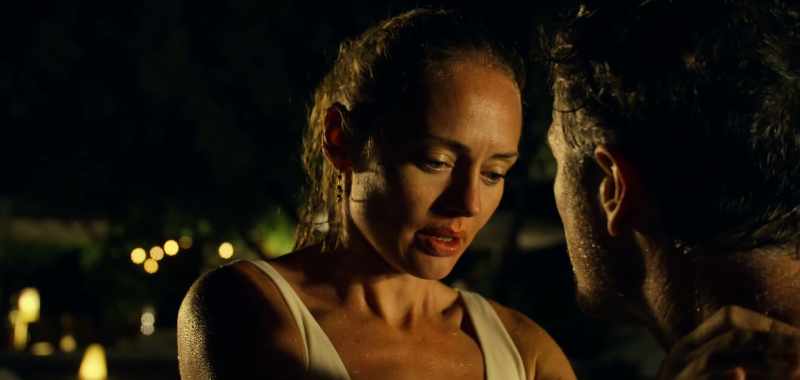 When you asked me if... I'd met someone in Ibiza and I said no