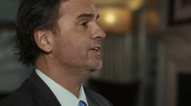 When he asked me to bring him the cheque