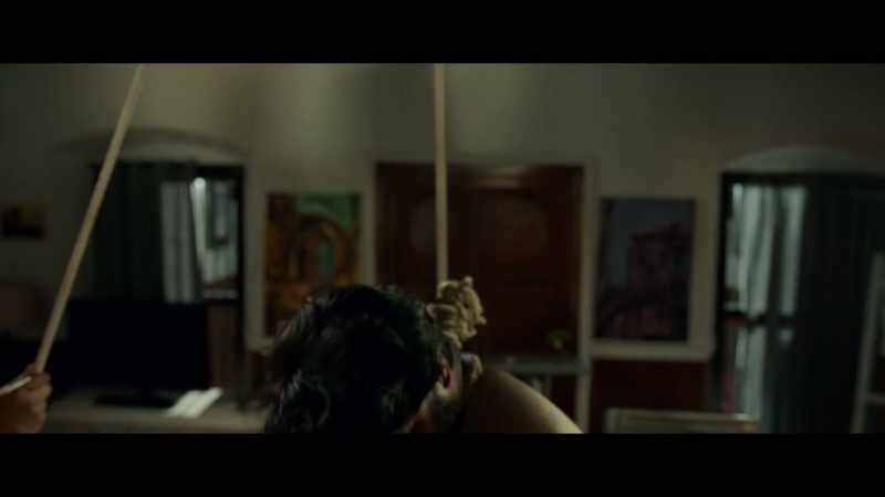 When Bhasuran started making noise, Sam got even more scared
