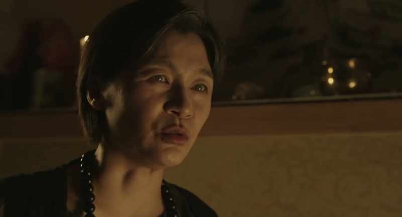 When she breaks the chi, the shaman will appear